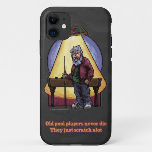 Oude poolspelers Case-Mate iPhone case