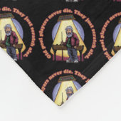 Oude poolspelers fleece deken (Hoek)