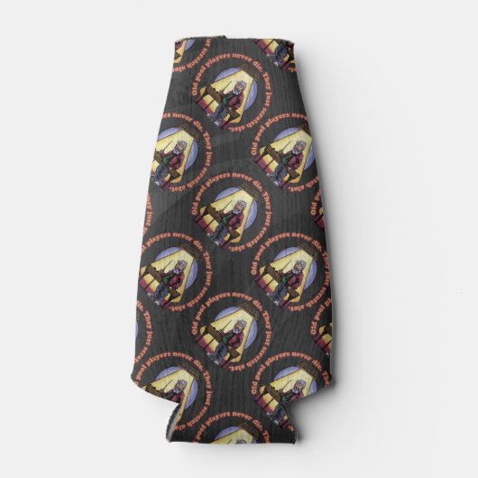 Oude poolspelers flesjeskoeler (Voorkant)