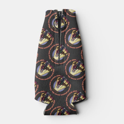 Oude poolspelers flesjeskoeler (Achterkant)