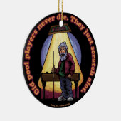 Oude poolspelers keramisch ornament (Rechts)