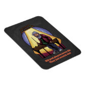 Oude poolspelers magneet (Rechterzijde)