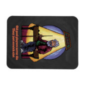 Oude poolspelers magneet (Horizontaal)