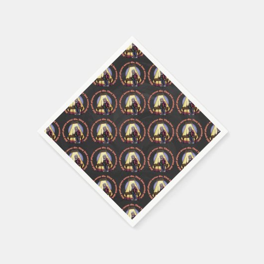 Oude poolspelers servetten (Hoek)