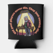 Oude poolspelers sterven nooit blikjeskoeler (Voorkant)