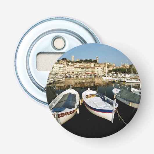 Oude poort button flesopener (Voorkant)