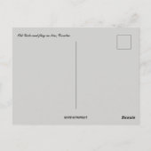Oude Poort en Vlag in Nin Kroatië Briefkaart (Achterkant)