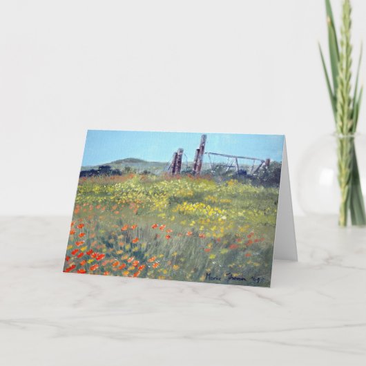 Oude Poort in het Land Kaart (Voorkant)