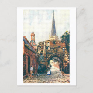 Oude poort van Prince Rupert, Leicester, Engeland Briefkaart