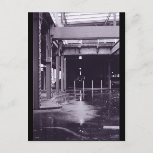 Oude poortdrift briefkaart (Voorkant)