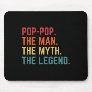 Oude Pop-pop Man Mythe Legende Papa Opa Vader Muismat