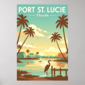 Oude Port St. Lucie Florida Poster (Voorkant)