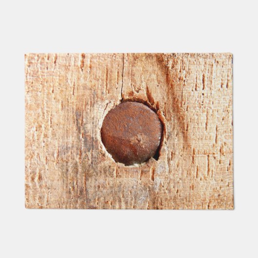 Oude portiermat van de Rusty Nail Deurmat (Voorkant)
