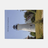 Oude portiermat van de vuurtoren van Presque Isle Deurmat (Voorkant)