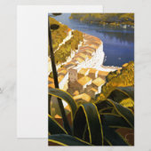 Oude Portofino Italië Briefpapier (Voorkant / Achterkant)