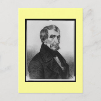 Oude portret, William Henry Harrison Briefkaart