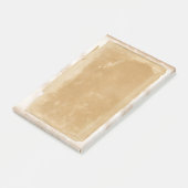 Oude Post  bruine filooppagina's Post-it® Notes (Schuin)