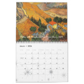 Oude Post Impressionisme door Vincent van Gogh Kalender (Mar 2026)