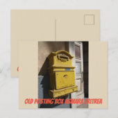 Oude postbus Asmara Eritrea Briefkaart (Voorkant / Achterkant)