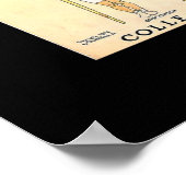 Oude Poster Bemanningen 1908 (Hoek)