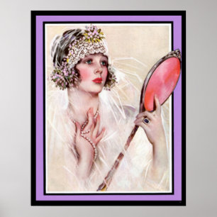 Oude poster de Bruid Print