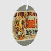 Oude Poster Franse Speelgoed Joets Vrienden Ornament (voorkant)