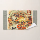 Oude Poster French Toy Joets Friends Bad Handdoek (Handdoek)