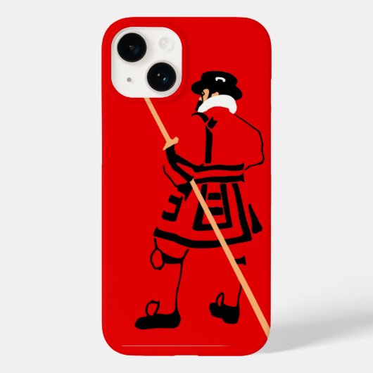 Oude Poster Harper's Magazine Beefeater Case-Mate iPhone Case (Achterkant)
