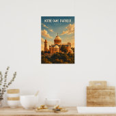 Oude poster Notre-Dame d'Afrique (Keuken)