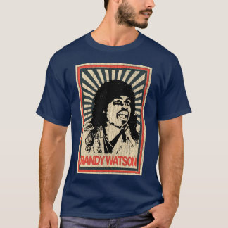 Oude poster Randy Watson meisje T-shirt