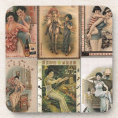 Oude Poster Shanghai Bier Onderzetter (Voorkant)