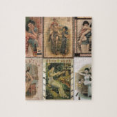 Oude Poster Shanghai Legpuzzel (Verticaal)