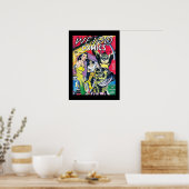 Oude Poster Strips Boekomslagen Raar (Keuken)