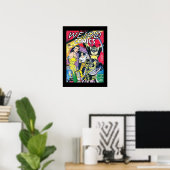 Oude Poster Strips Boekomslagen Raar (Thuiskantoor)