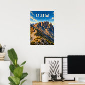 Oude poster Talettat - Algerije (Thuiskantoor)