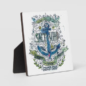 Oude Poster van de Anchor van Sailor Fotoplaat (Voorkant)