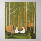 Oude Poster van de Bos Nursery door Sibylle Von Ol (Voorkant)