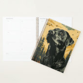 Oude Posters van Zwarte Labrador Retriever Planner (Display)
