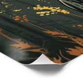 Oude Posters van Zwarte Labrador Retrievers (Hoek)