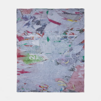 Oude posters winterlook wit groen grijs rood 28 fleece deken