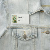 Oude Pot met Goud en Regenboog Zakelijk Naamplaatje (In situ)