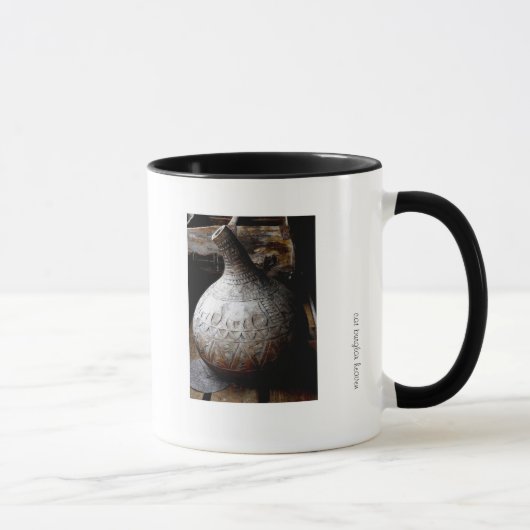 Oude pot mok (Rechts)