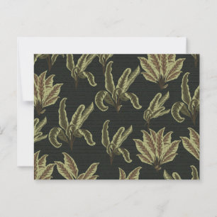 Oude Potplanten Briefkaart