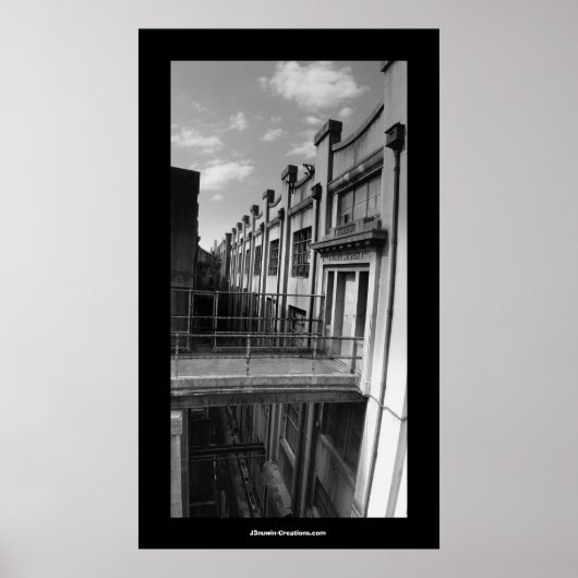 Oude Powerstation Poster (Voorkant)