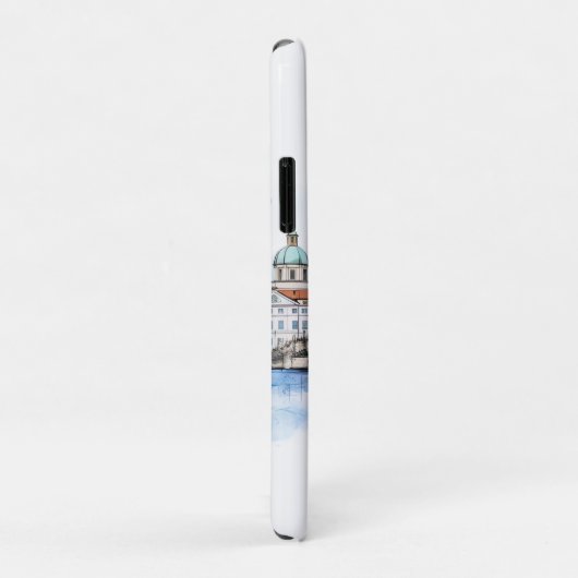 Oude Praag, Karelsbrug waterverf Case-Mate iPhone Case (Achterkant/rechts)