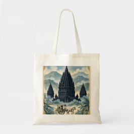 Oude Prambanan Hindoe Tempel Java Indonesië Tote Bag