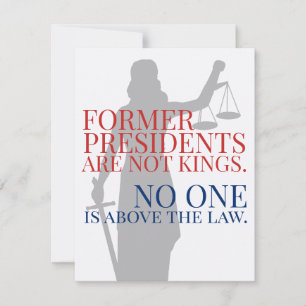 Oude Presidenten zijn niet meer dan de wet Kaart