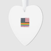 Oude Pride-vlag Vervallen Vector T-shirt Ontwerp_ Ornament (voorkant)