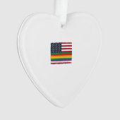 Oude Pride-vlag Vervallen Vector T-shirt Ontwerp_ Ornament (voorkant)