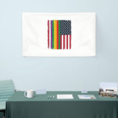 Oude Pride-vlag Vervallen Vector T-shirt Ontwerp_ Spandoek (Beurs)